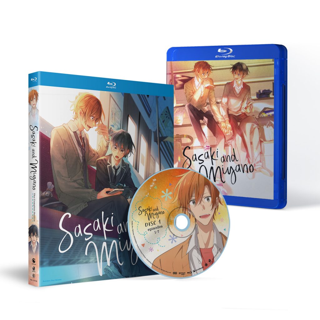 "Sasaki and Miyano - The Complete Season" Blu-ray spread.