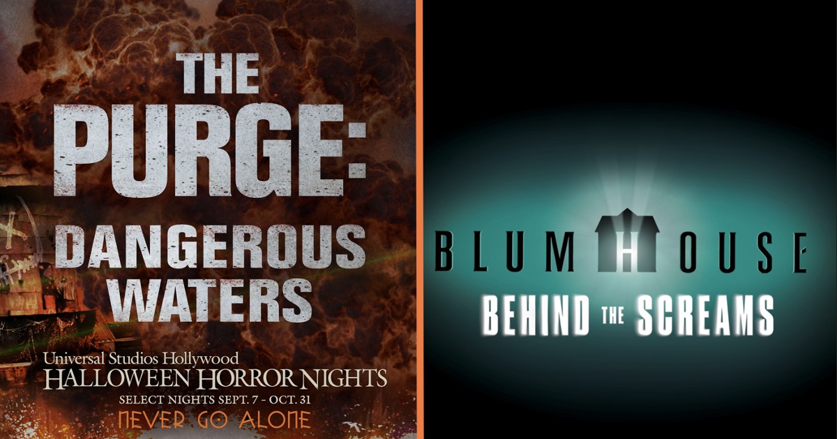 Universal Studios Hollywood Announces ‘The Purge: Dangerous Waters” And “Blumhouse: Behind The Screams” For Halloween Horror Nights