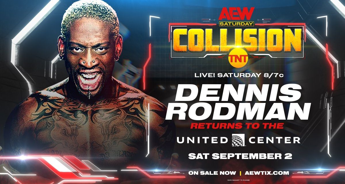 No, It’s Not 1999: Dennis Rodman To Appear On AEW Collision