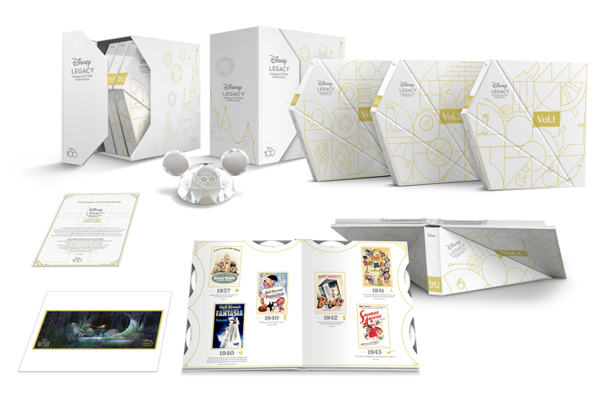 Disney Celebrates 100 Years With New 100 Film Blu-ray Box Collection