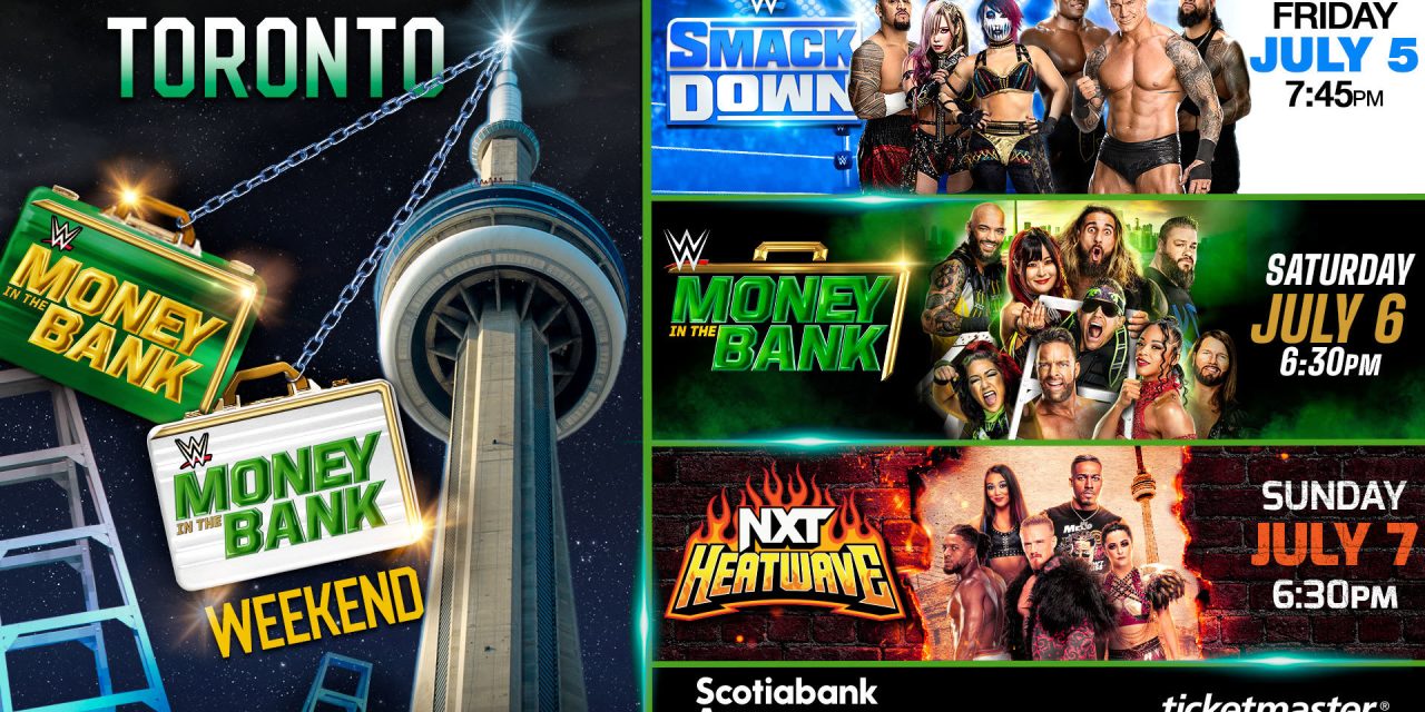 WWE To Hold Massive Three-Event Money in The Bank Weekend