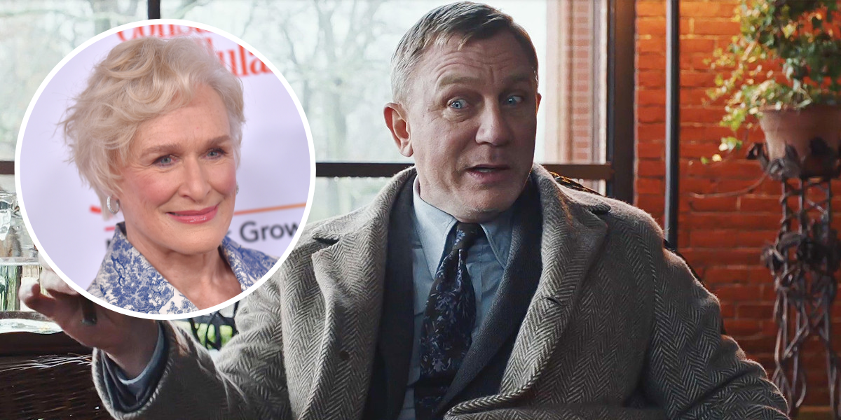 Glenn Close Added To The Mystery Of ‘Wake Up Dead Man’