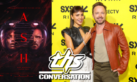 ‘Ash’: Eiza González and Aaron Paul Talk Finally Getting To Work Together | THS Interview