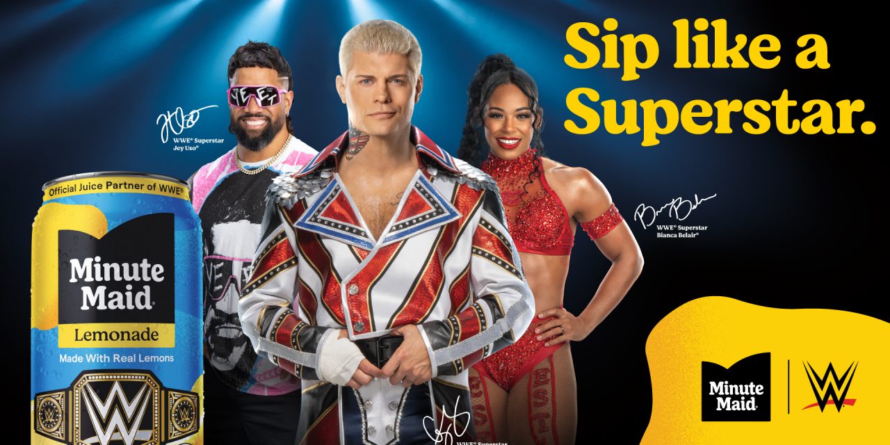 Minute Maid Has Been Named The Official Juice Partner Of WWE