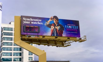 ‘Back To The Future’ Billboard Promoting Universal Fan Fest Nights Takes Fans Back To 1985
