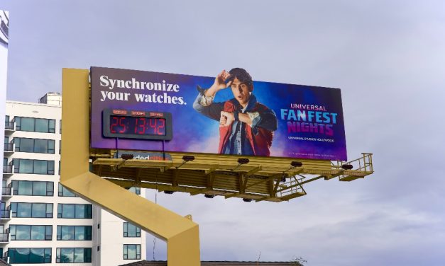 ‘Back To The Future’ Billboard Promoting Universal Fan Fest Nights Takes Fans Back To 1985