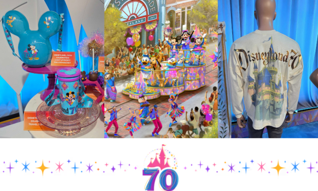 Sneak Peek Inside Disneyland’s 70th Anniversary Celebration – Merch, Food & More